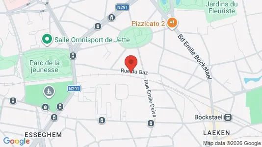 Apartments for rent i Stad Brussel - kort over placeringen