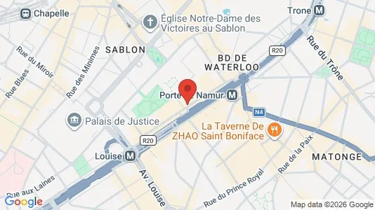 Apartments for rent i Stad Brussel - kort over placeringen