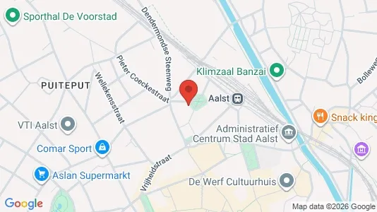 Apartments for rent i Aalst - kort over placeringen