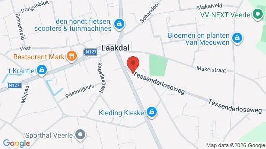 Apartments for rent i Laakdal - kort over placeringen