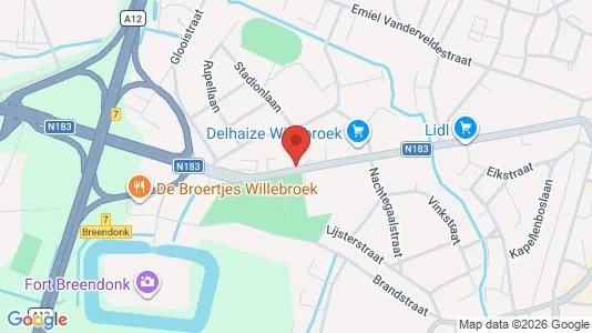 Apartments for rent i Willebroek - kort over placeringen