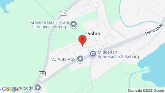 Apartments for rent i Silkeborg - kort over placeringen