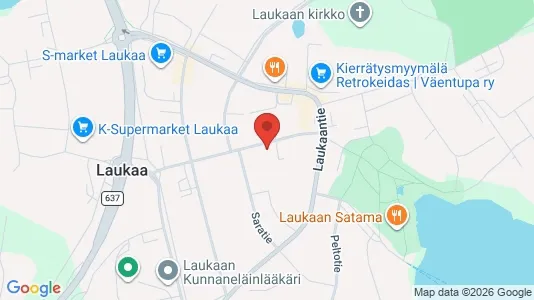 Apartments for rent i Laukaa - kort over placeringen