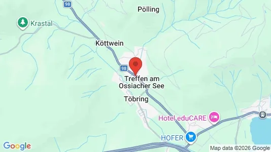 Apartments for rent i Treffen am Ossiacher See - kort over placeringen