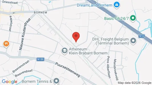 Apartments for rent i Bornem - kort over placeringen