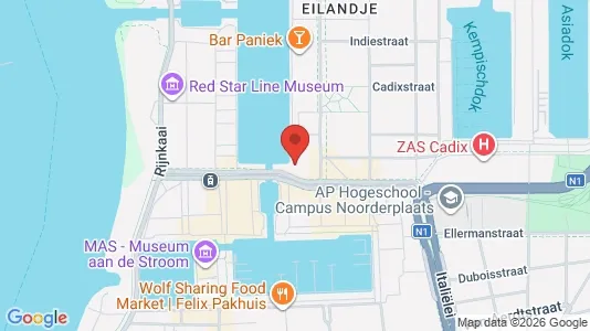 Apartments for rent i Stad Antwerp - kort over placeringen
