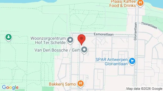 Apartments for rent i Stad Antwerp - kort over placeringen
