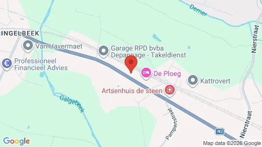 Apartments for rent i Diepenbeek - kort over placeringen