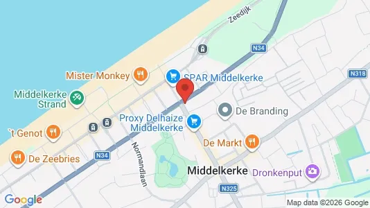 Apartments for rent in Middelkerke - Photo from Google Street View