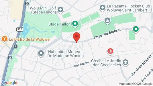 Apartments for rent i Brussels Sint-Lambrechts-Woluwe - kort over placeringen