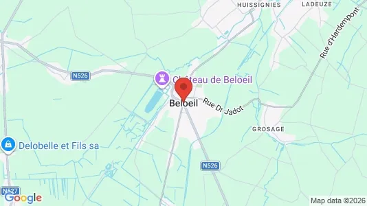 Apartments for rent i Beloeil - kort over placeringen