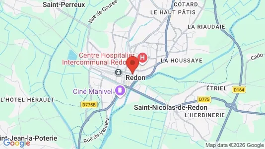 Apartments for rent in Redon - Photo from Google Street View