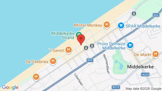 Apartments for rent in Middelkerke - Photo from Google Street View