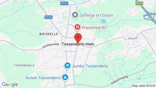Houses for rent i Tessenderlo - kort over placeringen