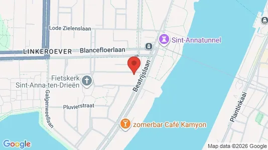 Apartments for rent i Stad Antwerp - kort over placeringen