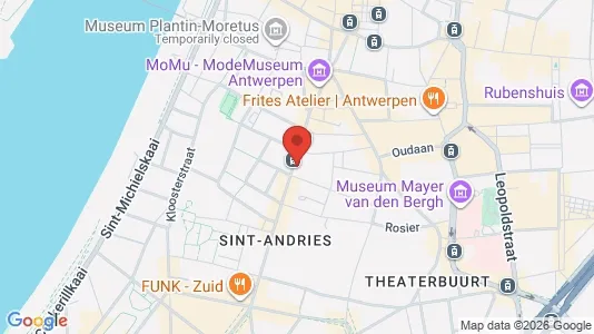 Apartments for rent i Stad Antwerp - kort over placeringen