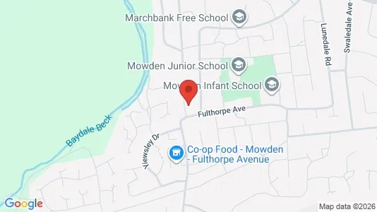 Apartments for rent i Darlington - County Durham - kort over placeringen