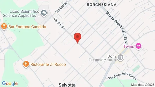 Apartments for rent i Roma Municipio VI – Roma Delle Torri - kort over placeringen