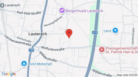 Apartments for rent i Lauterach - kort over placeringen
