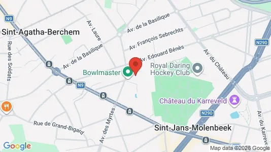 Apartments for rent i Brussels Sint-Jans-Molenbeek - kort over placeringen