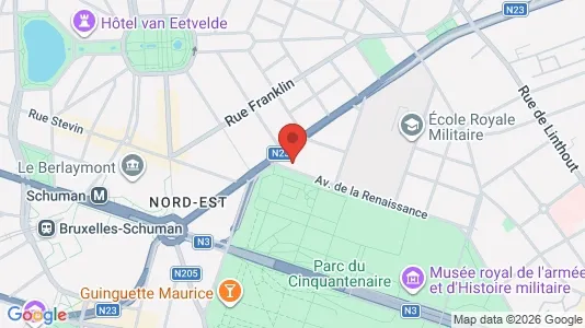 Apartments for rent i Stad Brussel - kort over placeringen