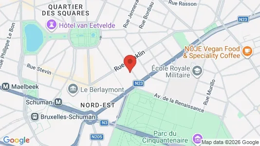 Apartments for rent i Stad Brussel - kort over placeringen