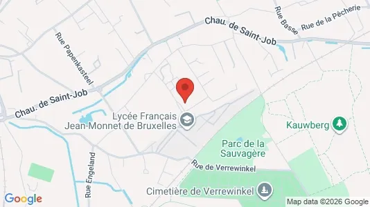 Apartments for rent i Brussels Ukkel - kort over placeringen
