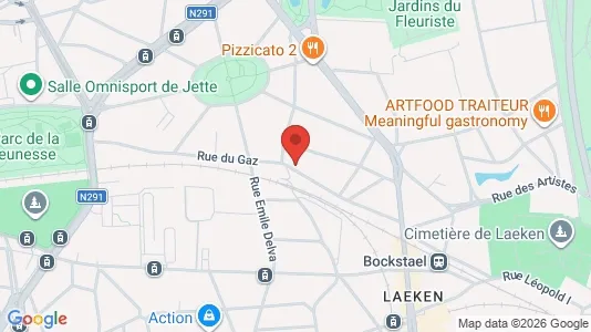 Apartments for rent i Stad Brussel - kort over placeringen