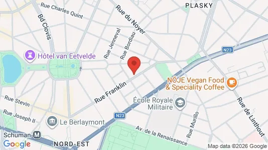 Apartments for rent i Stad Brussel - kort over placeringen
