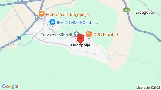 Houses for rent in Dugopolje - Photo from Google Street View