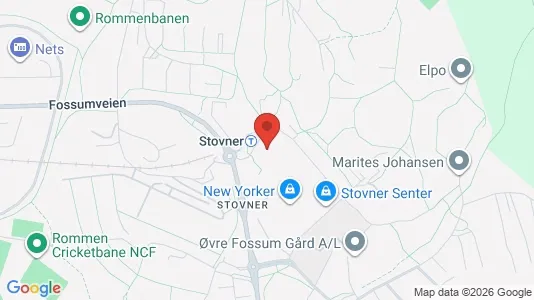 Apartments for rent i Oslo Stovner - kort over placeringen