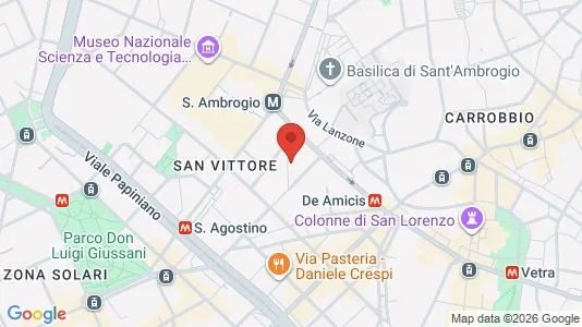 Apartments for rent i Milano Zona 1 - Centro storico - kort over placeringen