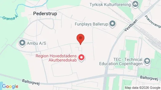 Apartments for rent i Ballerup - kort over placeringen