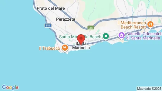 Apartments for rent i Santa Marinella - kort over placeringen