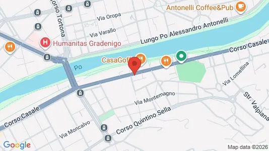 Apartments for rent i Turin - kort over placeringen