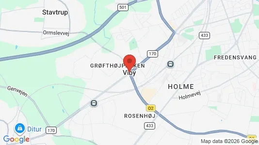 Houses for rent i Viby J - kort over placeringen