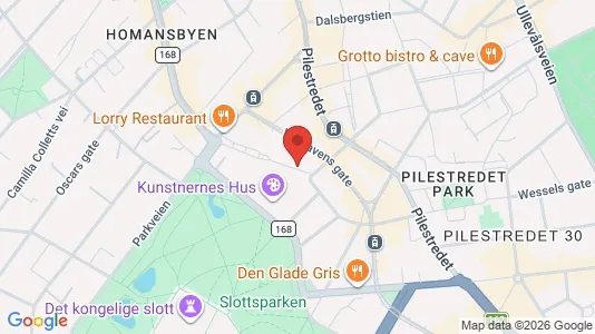 Apartments for rent i Oslo Frogner - kort over placeringen