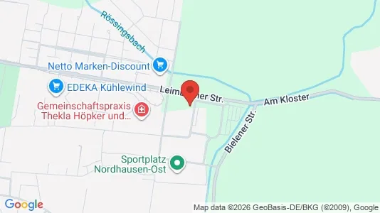 Apartments for rent in Nordhausen - Photo from Google Street View