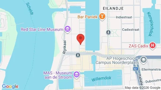 Apartments for rent i Stad Antwerp - kort over placeringen
