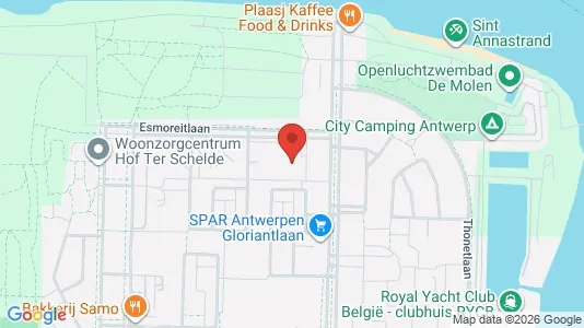 Apartments for rent i Stad Antwerp - kort over placeringen