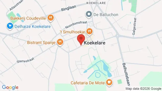 Apartments for rent in Koekelare - Photo from Google Street View