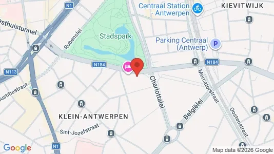 Apartments for rent i Stad Antwerp - kort over placeringen