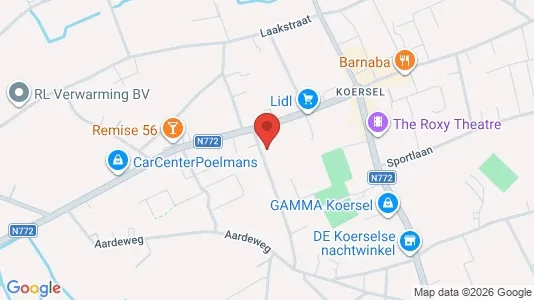 Apartments for rent i Beringen - kort over placeringen