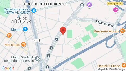 Apartments for rent i Stad Antwerp - kort over placeringen