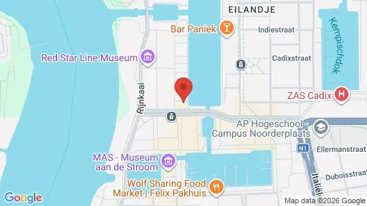 Apartments for rent i Stad Antwerp - kort over placeringen