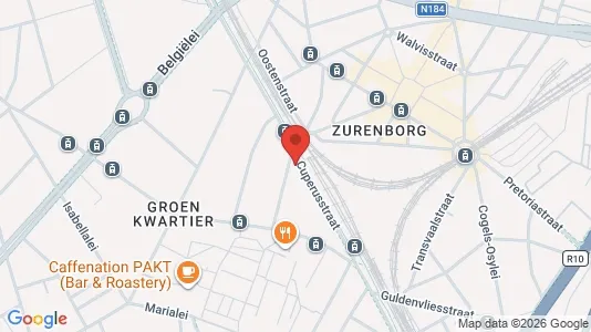 Apartments for rent i Stad Antwerp - kort over placeringen