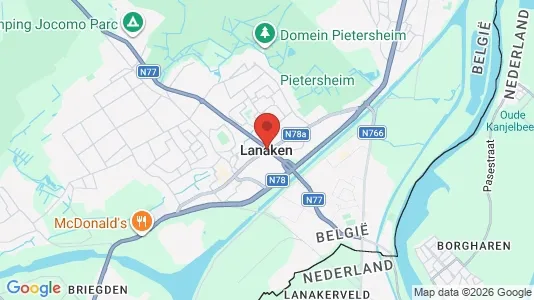 Houses for rent i Lanaken - kort over placeringen