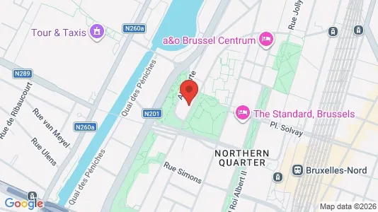 Apartments for rent i Stad Brussel - kort over placeringen
