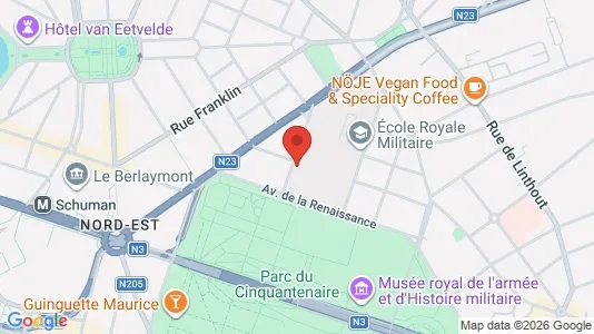 Apartments for rent i Stad Brussel - kort over placeringen