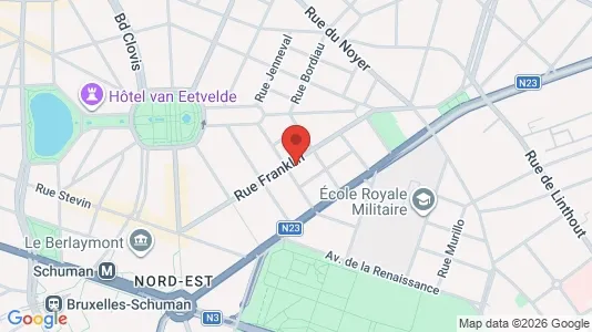 Apartments for rent i Stad Brussel - kort over placeringen